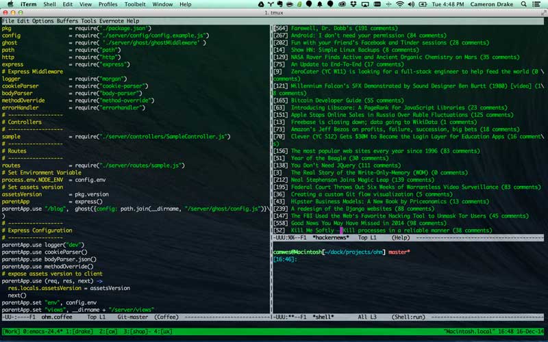 emacs text editor