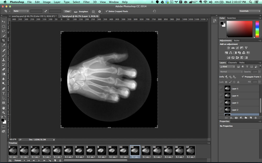 xray vision photoshop